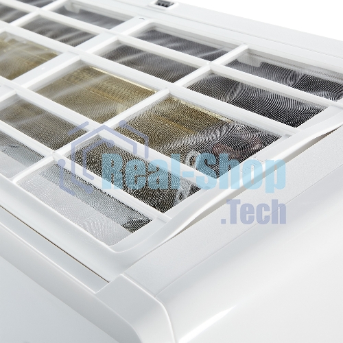 Внутренний блок сплит-системы Ballu Ice Peak DC BSPKI/in-24HN8_V4 инвертор, 24000 BTU, 73 м², 23 дБ, охлаждение, обогрев, осушение, белый