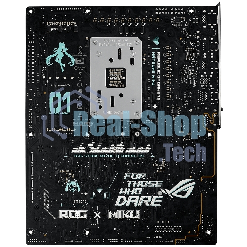 Материнская плата ASUS ROG STRIX X870E-H GAMING MIKU AM5 ATX 4xDDR5 2xPCIEx16 4xM.2 3xUSB-C HDMI 5GLAN Wi-Fi 7 