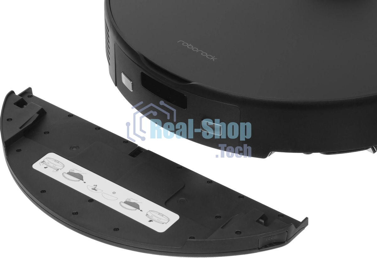 Робот-пылесос Roborock Q8 Max Pro черный, 5200 мAч Li-Ion, уборка сухая/влажная, пылесборник контейнер 0.5 л