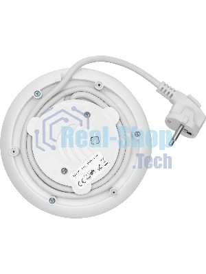Чайник электрический Vitek VT-WK1059 1.7л. 2200Вт белый корпус: стекло/пластик