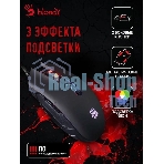 Мышь проводная A4Tech Bloody Q80 черный, 3200 dpi, USB, кнопки - 8