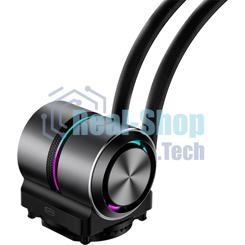 Система охлаждения Water Cooling System PCCooler DE360 Pro BK (300W, 360мм, Black, ARGB Pump, Fans: 3x120мм, 86.73CFM, 32dBA, 2200RPM/Pump height 57мм, 28dBA, 3200RPM, Rad thickness 27мм/S: 1851, 1700, 1200, 115X, AM5, AM4, AM3)