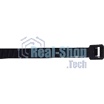 Нейлоновые стяжки Fortisflex КСС 8х300 черный 100 штук