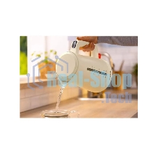 Электрочайник Bosch TWK3M127 бежевый, 1.7 л, 2400 Вт, скрытый нагревательный элемент