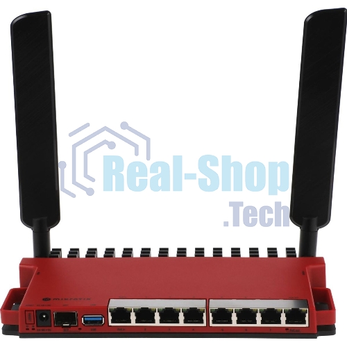 Роутер беспроводной MikroTik L009UiGS-2HaxD-IN AX600 10/100/1000BASE-TX, 2.4Ггц, 8*1Gbit, 1*SFP 2.5Gbit