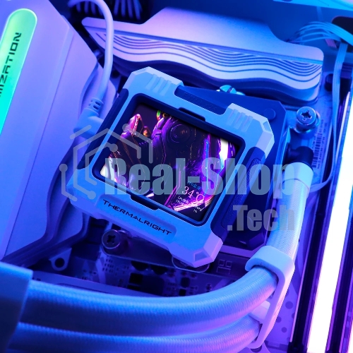 Водяное охлаждение для процессора Thermalright Frozen Warframe 420 ARGB (420мм, LED, White, ARGB/Fans: 3x140мм, 88.7CFM, 29.8dBA, 1750RPM/Pump height 60мм, 23dBA, 3000RPM, Rad thickness 27мм/S: 1851, 1700, 1200, 115X, 2011, 2066, AM5, AM4)