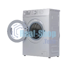 Стиральная машина Beko WRS 55P1 BSS серебристый, загрузка фронтальная 5 кг, 1000 об/мин., класс: А