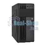 Компьютерный корпус Miditower ExeGate UN-605B Black, ATX, (без БП), 2*USB, Audio, замок блокировки кнопки питания