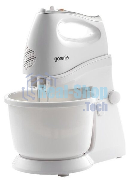 Миксер Gorenje M450WS, 450 Вт,, 5 скоростей, белый
