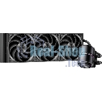 Система охлаждения Water Cooling System PCCooler DE360 Pro BK (300W, 360мм, Black, ARGB Pump, Fans: 3x120мм, 86.73CFM, 32dBA, 2200RPM/Pump height 57мм, 28dBA, 3200RPM, Rad thickness 27мм/S: 1851, 1700, 1200, 115X, AM5, AM4, AM3)