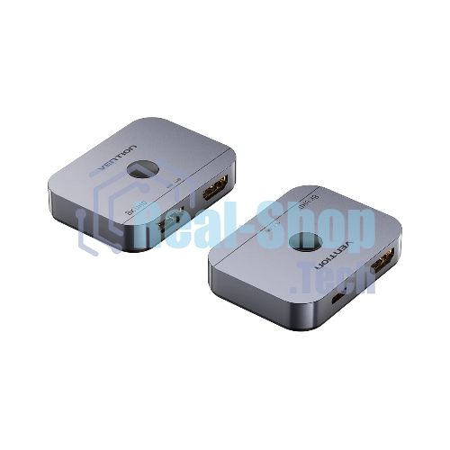 Переключатель - разветвитель Vention HDMI v2.1 двунаправленный 2x1/1x2