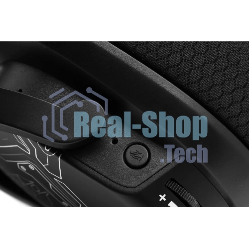 Гарнитура Bloody GR370 черный, беспроводная + проводная, Bluetooth, до 45 ч, подсветка