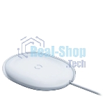 Беспроводное зарядное устройство Baseus WXGD-02 Jelly wireless charger 15W белый