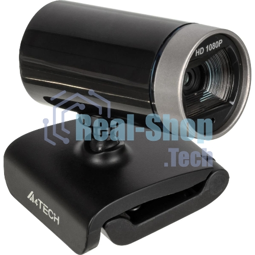 Веб-камера A4Tech PK-910H 1920x1080, 30 кадр/с, USB Type-A, микрофон (шумоподавление), универсальное крепление