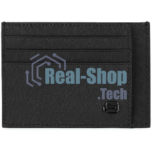 Картхолдер Piquadro Black Square PP2762B3R/N черный, натуральная кожа