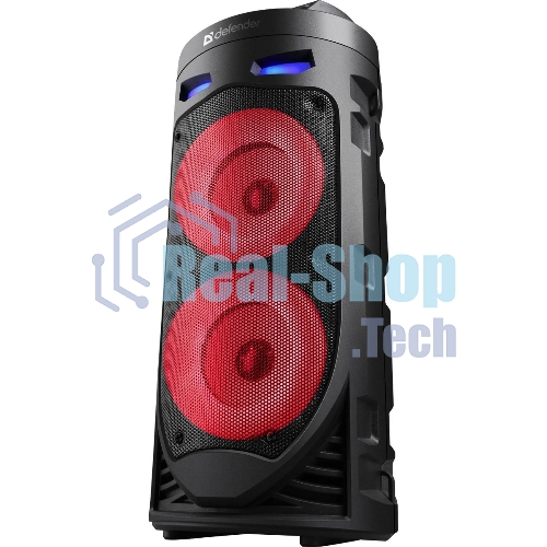Портативная колонка Defender 16W черный CRASHBOOM