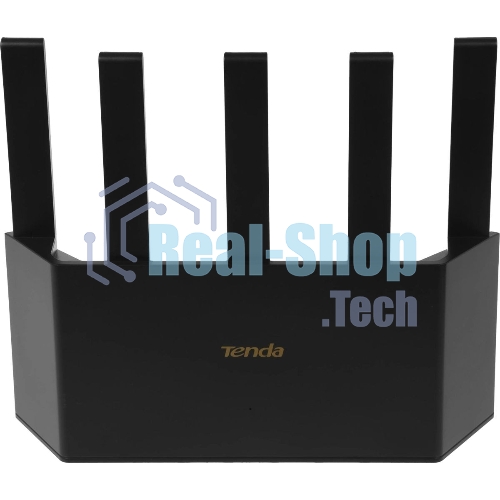 Двухдиапазонный Wi-Fi 6 роутер Tenda TX2L Pro AX1500, до 300 Мбит/с на 2,4 ГГц + до 1201 Мбит/с на 5 ГГц, LAN 3x1Gbит/с