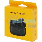 Наушники TWS Realme Buds T310 черный, внутриканальные, Bluetooth, активное шумоподавление, до 40 ч