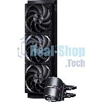 Система охлаждения Water Cooling System PCCooler DE360 Pro BK (300W, 360мм, Black, ARGB Pump, Fans: 3x120мм, 86.73CFM, 32dBA, 2200RPM/Pump height 57мм, 28dBA, 3200RPM, Rad thickness 27мм/S: 1851, 1700, 1200, 115X, AM5, AM4, AM3)