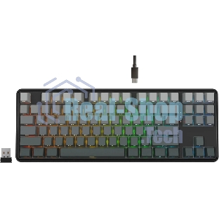 Клавиатура Redragon Star Blade Pro гибридная, USB Type-A, Bluetooth, радиоканал, чёрный