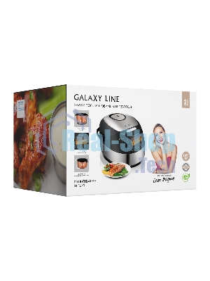 Мультиварка Galaxy Line GL 2649 черный, объем 5 л, 1100 Вт, 17 программ