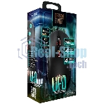 Мышь проводная Qumo UFO M77 черный, 2400 dpi, USB, кнопки - 6