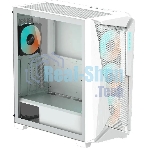 Компьютерный корпус Gigabyte C301GW белый без БП ATX 4x120мм 4x140мм 2xUSB 3.0 audio bott PSU