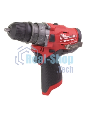 Дрель-шуруповерт Milwaukee M12 FPDXKIT-202, 12 В, 2 Ач, 37 Нм, бесщеточный, ударный