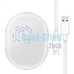 Беспроводное зарядное устройство Baseus WXGD-02 Jelly wireless charger 15W белый