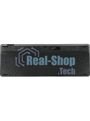 Клавиатура беспроводная A4Tech Fstyler FBK25, USB, Bluetooth/Радиоканал, черный/серый