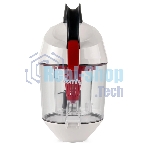 Пылесос Domfy DSC-VC505 белый/красный, 350/2000 Вт, уборка сухая, пылесборник контейнер 2.5 л