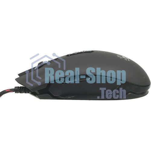 Мышь проводная A4Tech Bloody Q80 черный, 3200 dpi, USB, кнопки - 8