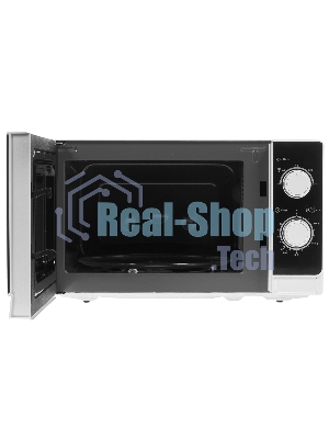 Микроволновая печь Sharp R-2000RW белый, 20 л, 800 Вт, переключатели - поворотный механизм