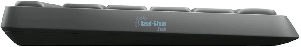 Комплект клавиатура+мышь Logitech MK235 беспроводной, USB, 1000 DPI, серый ( неоригинальная гравировка)