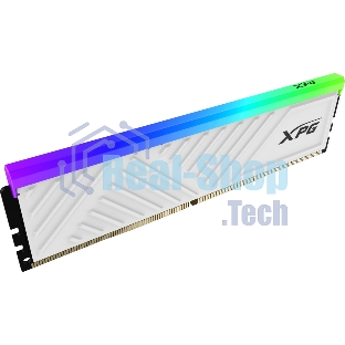 Оперативная память XPG Spectrix D35G RGB, DDR4, 8GB (1x8GB), 3200MHz, CL16, DIMM, с радиатором, белый, RGB