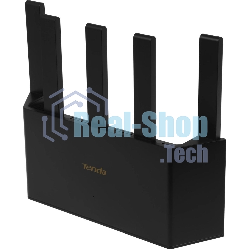 Двухдиапазонный Wi-Fi 6 роутер Tenda TX2L Pro AX1500, до 300 Мбит/с на 2,4 ГГц + до 1201 Мбит/с на 5 ГГц, LAN 3x1Gbит/с
