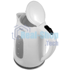 Электрочайник Centek CT-0041 белый, 2.0 л, 2200 Вт, скрытый нагревательный элемент