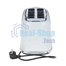 Тостер DeLonghi CTJ 2103 W белый, 900 Вт, 2 слота