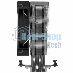 Кулер для процессора DEEPCOOL AK400 черный, 120 мм, алюминий/медь, 1850 об/мин, 29 дБ, 4 pin, 220 Вт, 155 мм