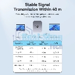 Переключатель - разветвитель Vention HDMI v2.1 двунаправленный 2x1/1x2