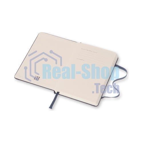 Блокнот Moleskine CLASSIC MM710B20 Pocket 90x140 мм, 192 страниц, линейка, твердая обложка, синий сапфир