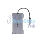USB-концентратор Dahua TC39, USB Type-C, USB 3.0 + HDMI + RJ45 + VGA + SD/TF +PD Docking Station, USB