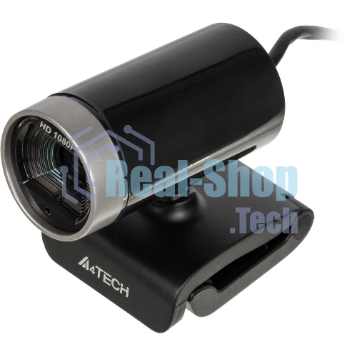Веб-камера A4Tech PK-910H 1920x1080, 30 кадр/с, USB Type-A, микрофон (шумоподавление), универсальное крепление