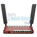 Роутер беспроводной MikroTik L009UiGS-2HaxD-IN AX600 10/100/1000BASE-TX, 2.4Ггц, 8*1Gbit, 1*SFP 2.5Gbit