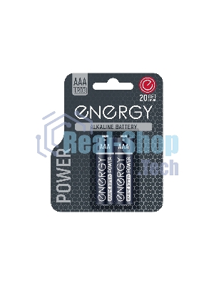 Батарейка алкалиновая Energy Power LR03/2B (ААА)
