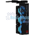 Вентилятор для процессора ALSEYE AS.03.08.0001 (C-RAM-Alpha-B) Product Size: 145.9 x 82 x 38.3мм Number of fans: 3 Size: 40 x 40 x 20мм Material: 1мм SPCC thick sheet metal Surface treatment: Powder coated black on the surface Box: Black Leaf: Milk white Luminous effect: internally emitting ARGb Speed: 1000-3500RPM Ou
