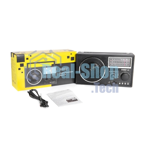 Радиоприемник ЭФИР 13 УКВ 64-108МГц, бат. 4*R20, 220V, USB/SD/microSD/AUX