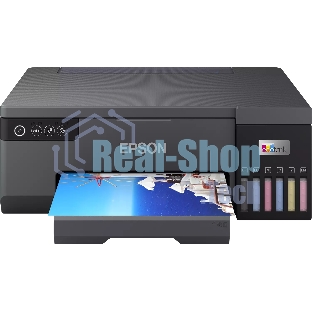 Принтер струйный Epson L8050 (C11CK37405/C11CK37402/C11CK37504/C11CK37507/C11CK37506), A4, цветное, печ. до 8 стр/мин., 1440 x 5760 dpi, USB, Wi-Fi