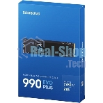 Накопитель SSD Samsung 990 EVO Plus, 2Tb, M.2 2280, PCIe 4.0 x4, NVMe, R/W 7250/6300