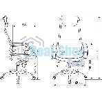 Кресло Бюрократ CH-609SL/BLACK TW-01 TW-11 черный, сетка